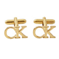 Handcrafted Initial Name Cufflinks for Men – Personalized Brass Monogram Jewelry for Groom