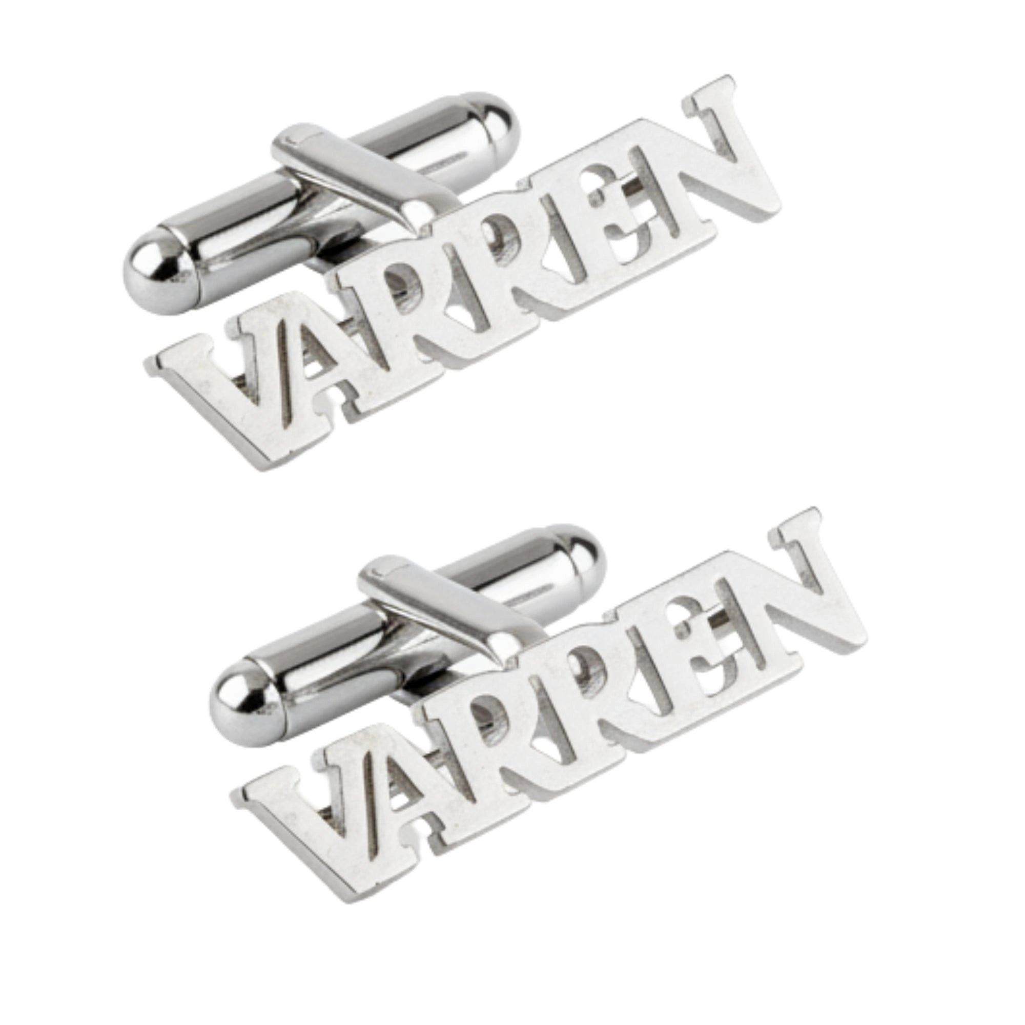 Personalized Full Name Cufflinks for Men – Handcrafted Brass Monogram Jewelry – Luxury Gift for Groom & Weddings