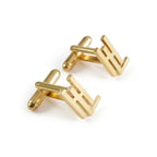Personalized Initial Name Cufflinks for Men – Custom Handcrafted Monogram Jewelry for Grooms, Weddings & Formal Wear