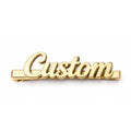 Personalized Name Tie Pin for Men with Engraved Initials | Stylish Formal Accessory