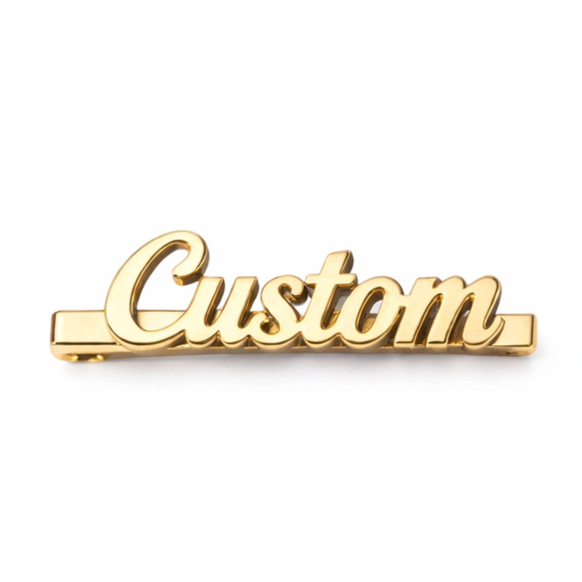 Personalized Name Tie Pin for Men with Engraved Initials | Stylish Formal Accessory