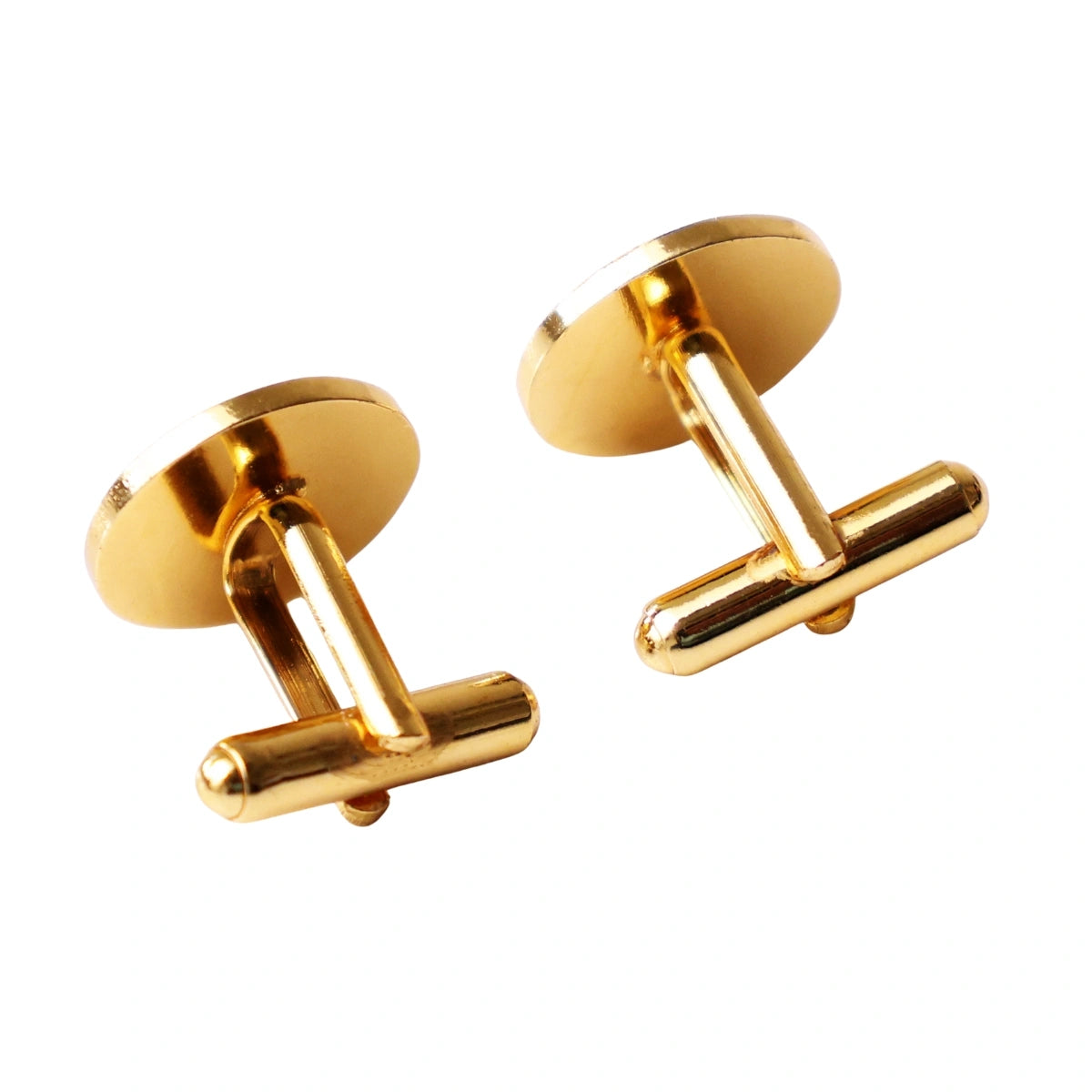 Personalised Initial Name Enamel Cufflinks for Men – Custom Letter Cufflinks for Formal & Wedding Wear