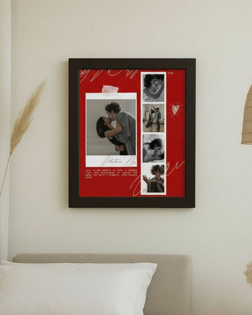 personalised couple photo frame