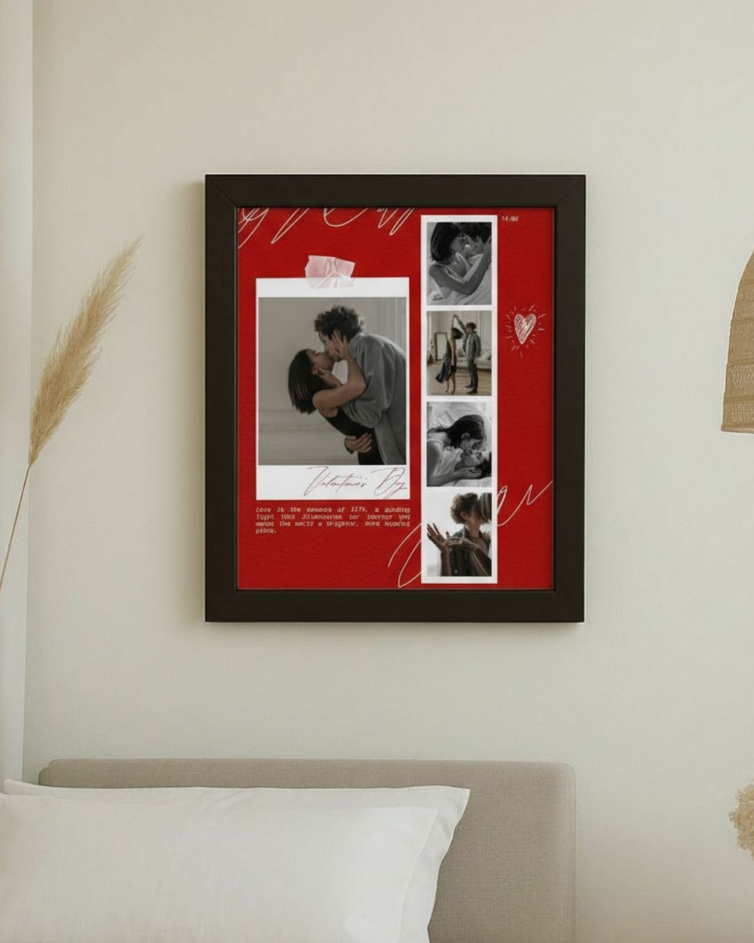 personalised couple photo frame