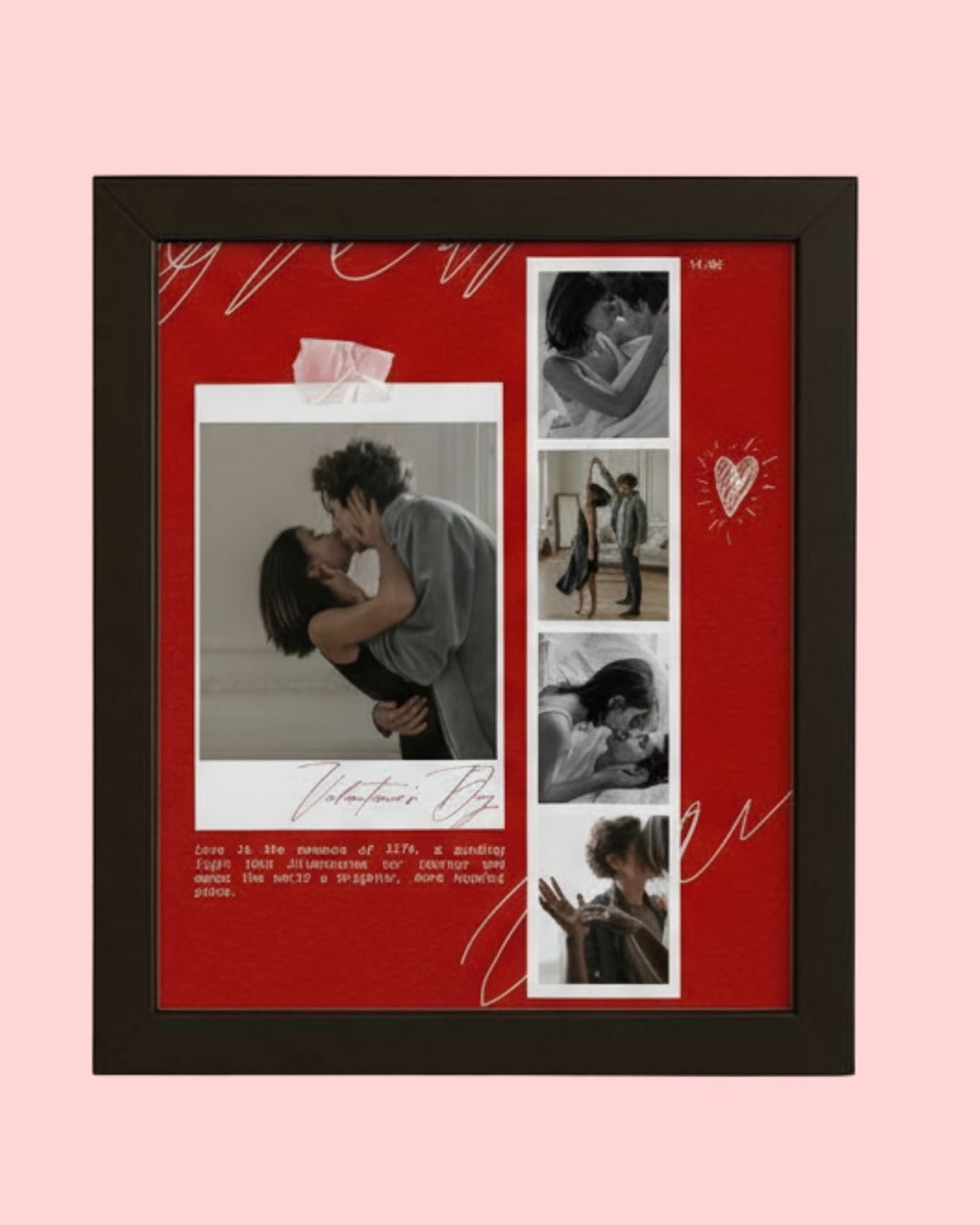personalised couple photo frame