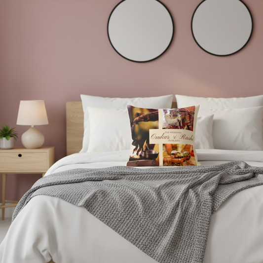 MOSKAI | Personalized Photo Cushion | Anniversary & Wedding Gift