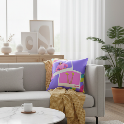 MOSKAI | Personalized Positive Vibes Cushion | Custom Photo Pillow