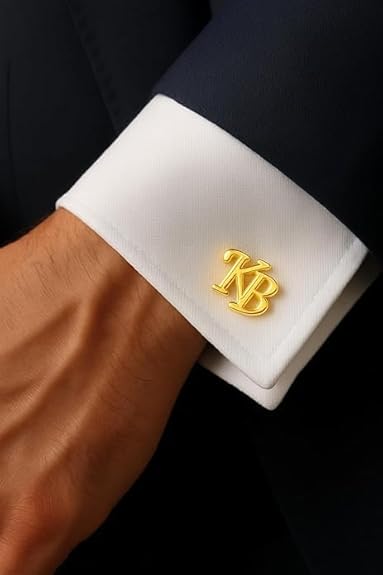 MOSKAI Personalized Initial | Name Cufflinks