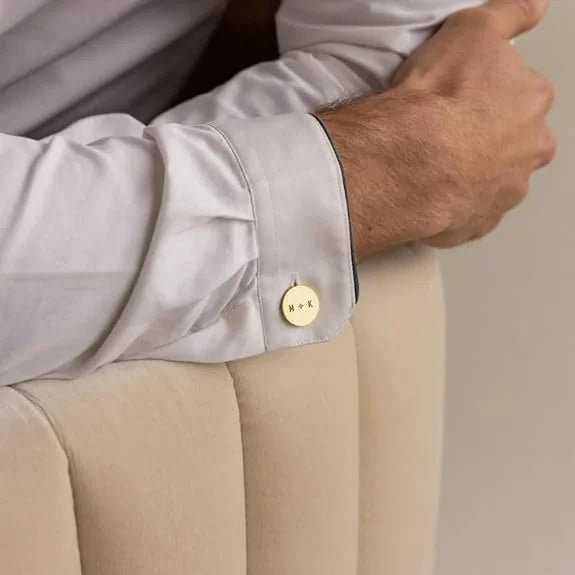 Custom Photo Engraved Cufflinks | Personalized Picture Cuff Links for Men | Unique Wedding and Gift Jewelry | Custom Photo Accessories for Groom and Men