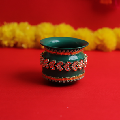 MOSKAI Photo Thali | Personalized Pooja Thali | Custom Aarti Plate with Photo