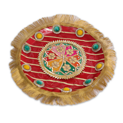 MOSKAI Thali Set | Traditional Pooja Thali | Decorative Aarti Plate
