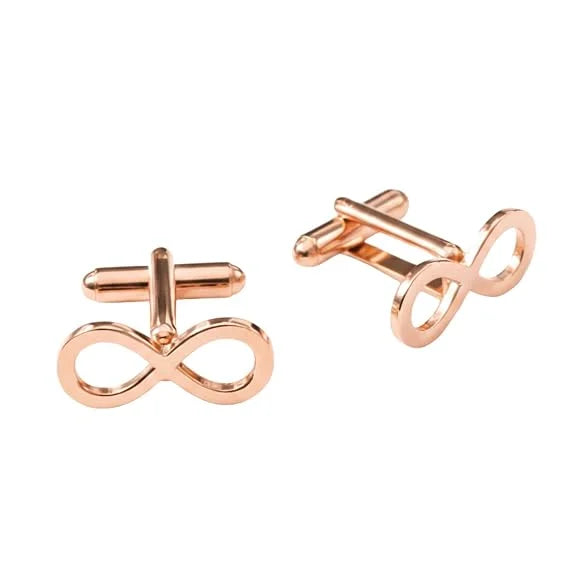 Infinity Cufflinks for Men |Infinity Symbol Cufflinks for Men | Stylish Designer Cuff Links for Shirt | Premium Men’s Cufflinks for Formal, Office & Wedding