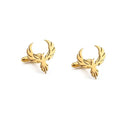 Premium Phoenix Bird Cufflinks for Men | Gold Tone Brass Designer Shirt Cufflinks | Luxury Formal & Wedding Accessories