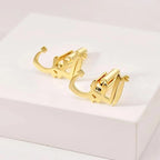 Custom Arabic Name Cufflinks - Personalized Calligraphy Script for Men in Brass