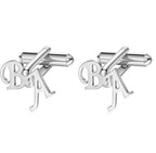 Personalized Initial Letter Cufflinks for Men: The Perfect Groom’s Gift
