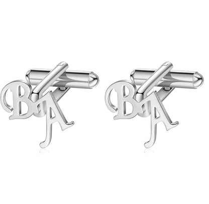 Personalized Initial Letter Cufflinks for Men: The Perfect Groom’s Gift