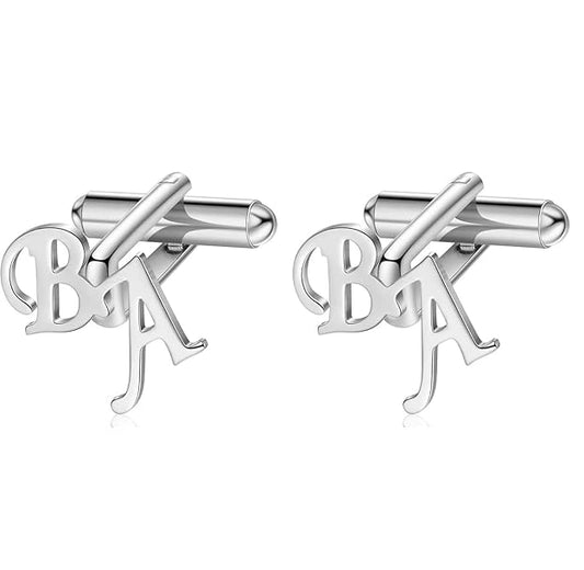 Personalized Initial Letter Cufflinks for Men: The Perfect Groom’s Gift