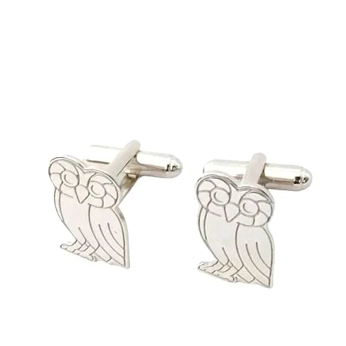 Custom Logo Cufflinks for Men | Personalized Company Logo Cufflinks | Premium Metal Corporate Cuff Links for Office, Wedding, Business & Gift for Boss