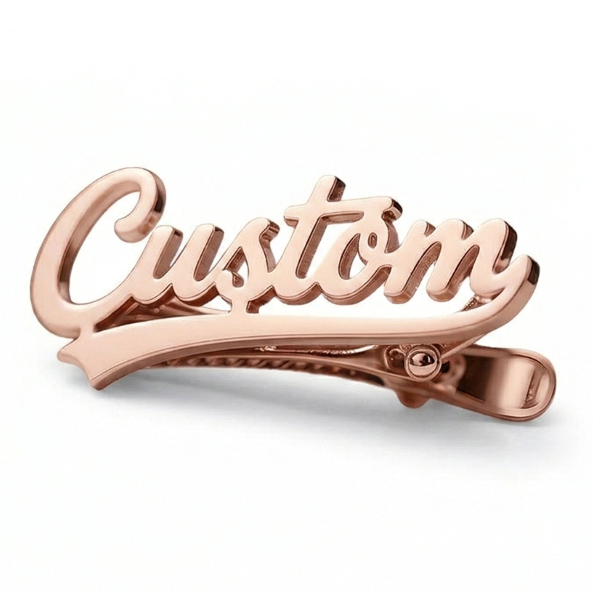 Customized Name Tie Pin for Men Brass Tie Clip For Professional Wedding & Corporate Gift Accessory