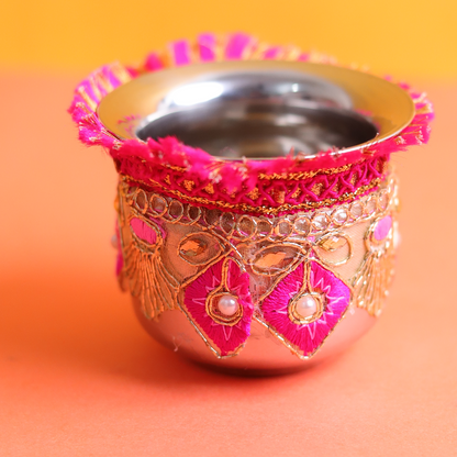 MOSKAI Thali Set | Traditional Pooja Thali | Decorative Aarti Plate