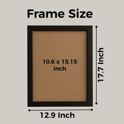 Diva & Bold Personalised A3 Photo Frame