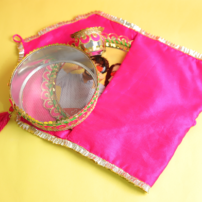MOSKAI Photo Thali | Personalized Pooja Thali | Custom Aarti Plate