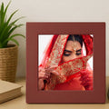 Enchanting Women in Red Personalised Photo Frame