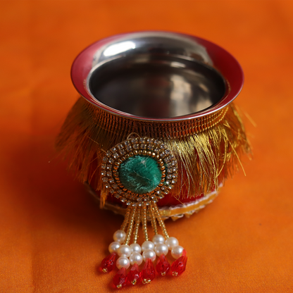 MOSKAI Thali Set | Traditional Pooja Thali | Decorative Aarti Plate