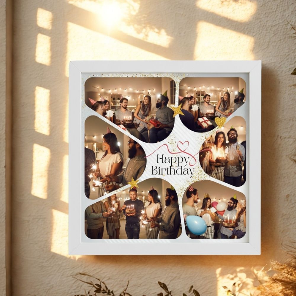 Personalised Birthday Party LED Photo Frame