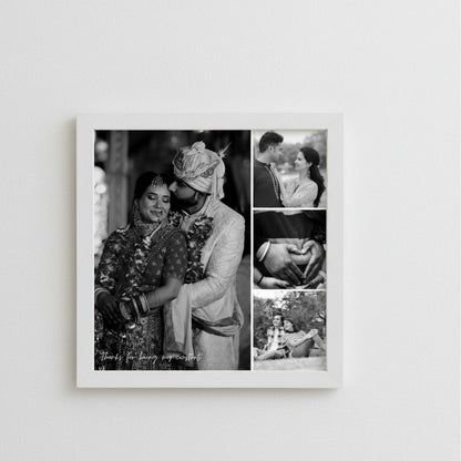 MOSKAI Black & White Wedding Pictures Collage