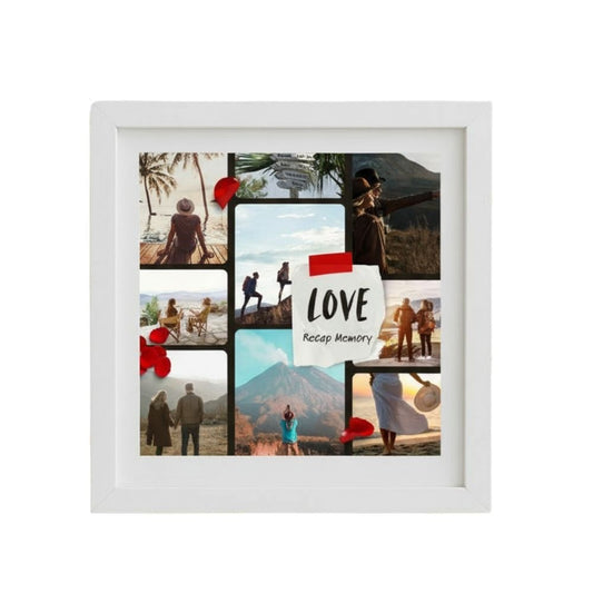 Personalised Couple Truly in Love Collage Photo Frame