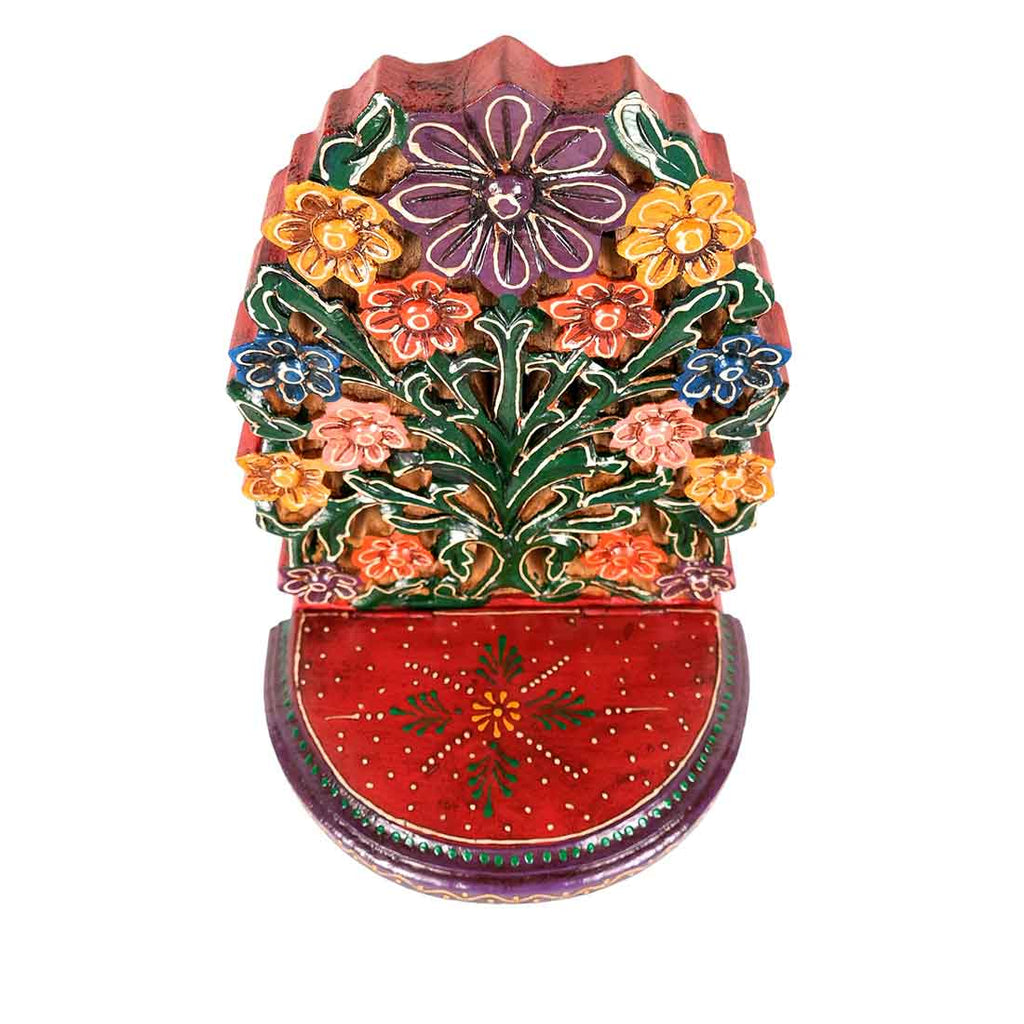 Mosaki Wooden Shelf Stands for Showpieces