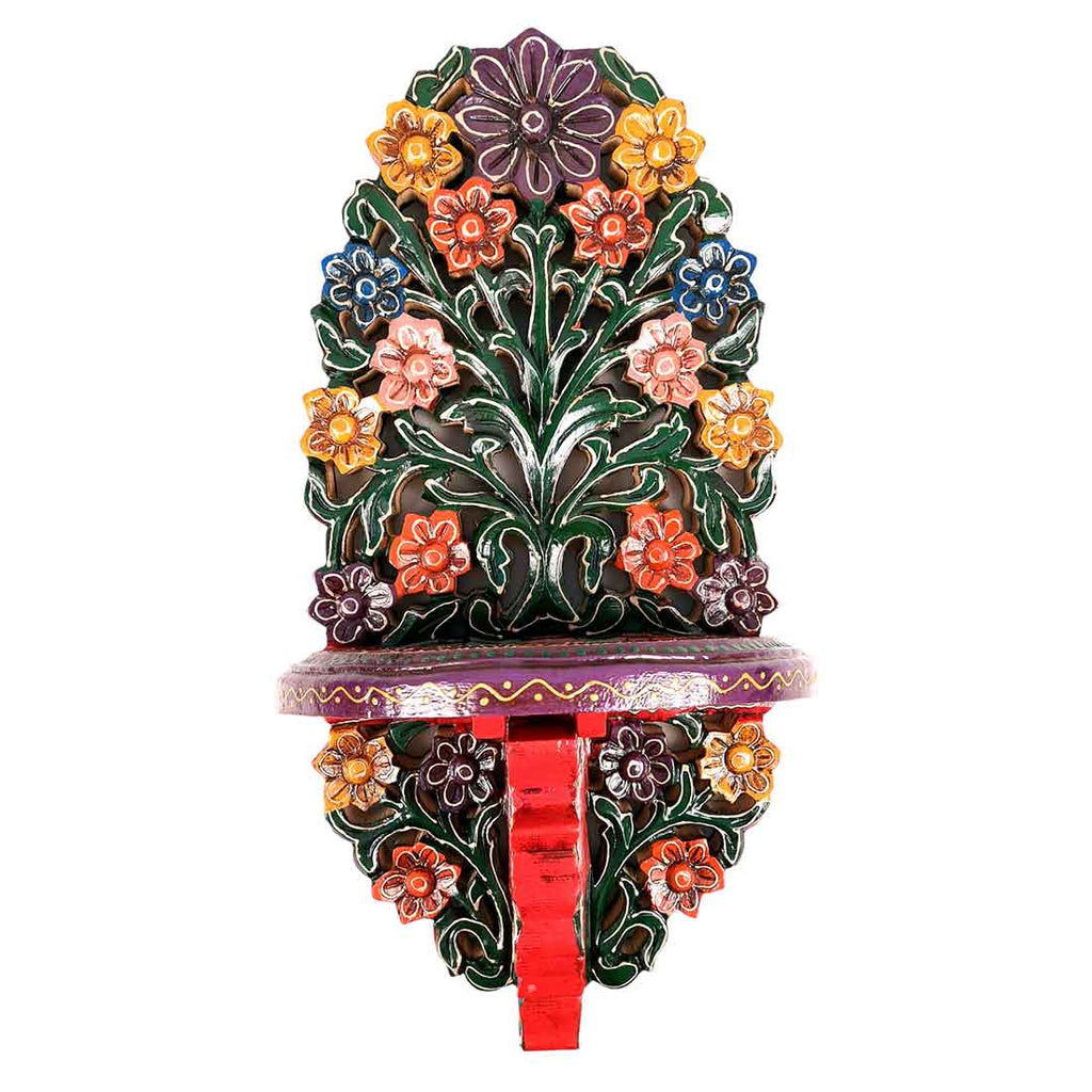 Mosaki Wooden Shelf Stands for Showpieces