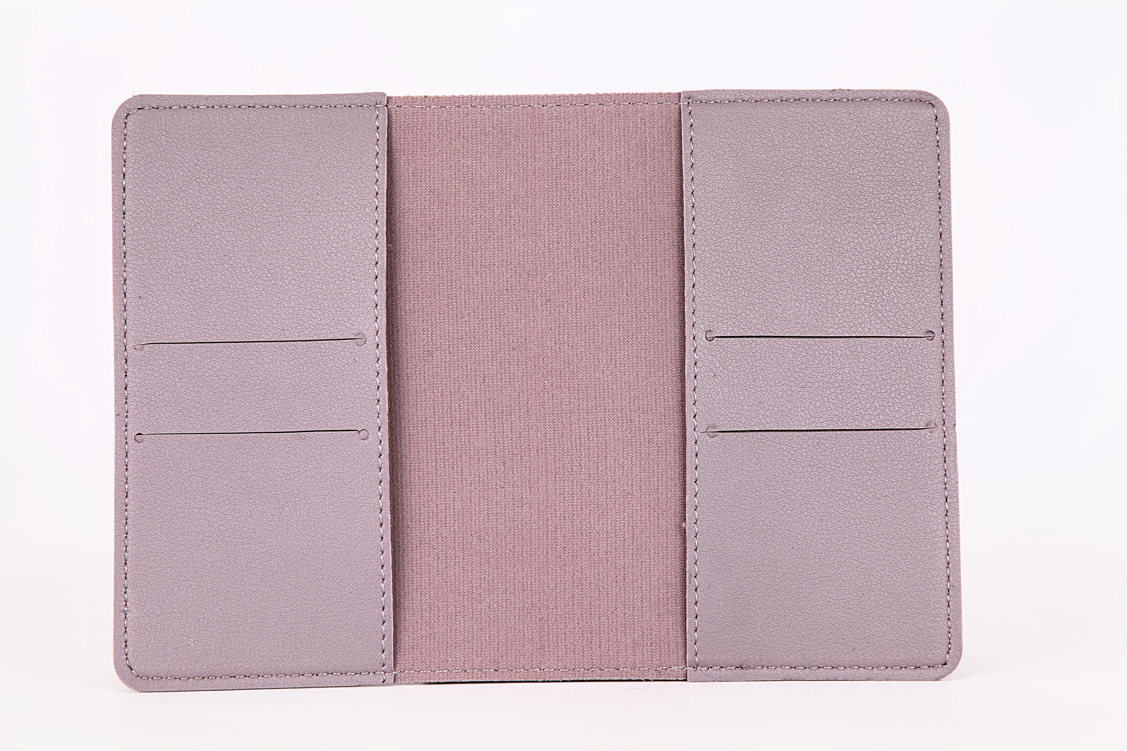 Personalised Lilac Passport Cover With 4 Card Slots