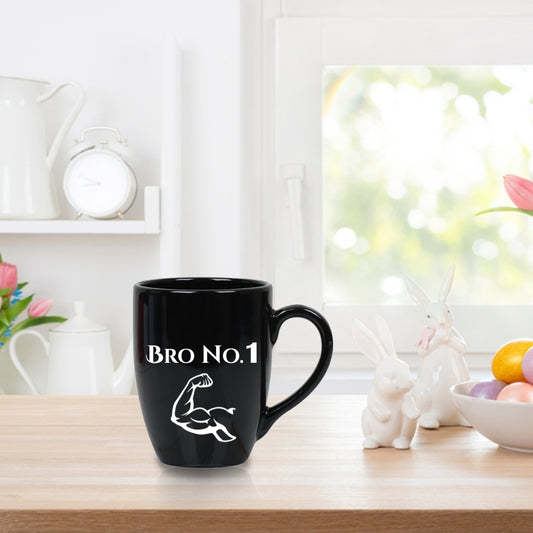 Moskai Bro No.1 Personalised Mug – Custom Gift for Brother
