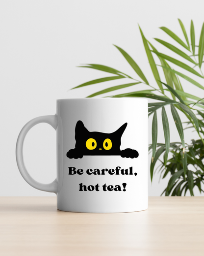 Moskai Cat Lover Quote Personalised Mug | White 11oz