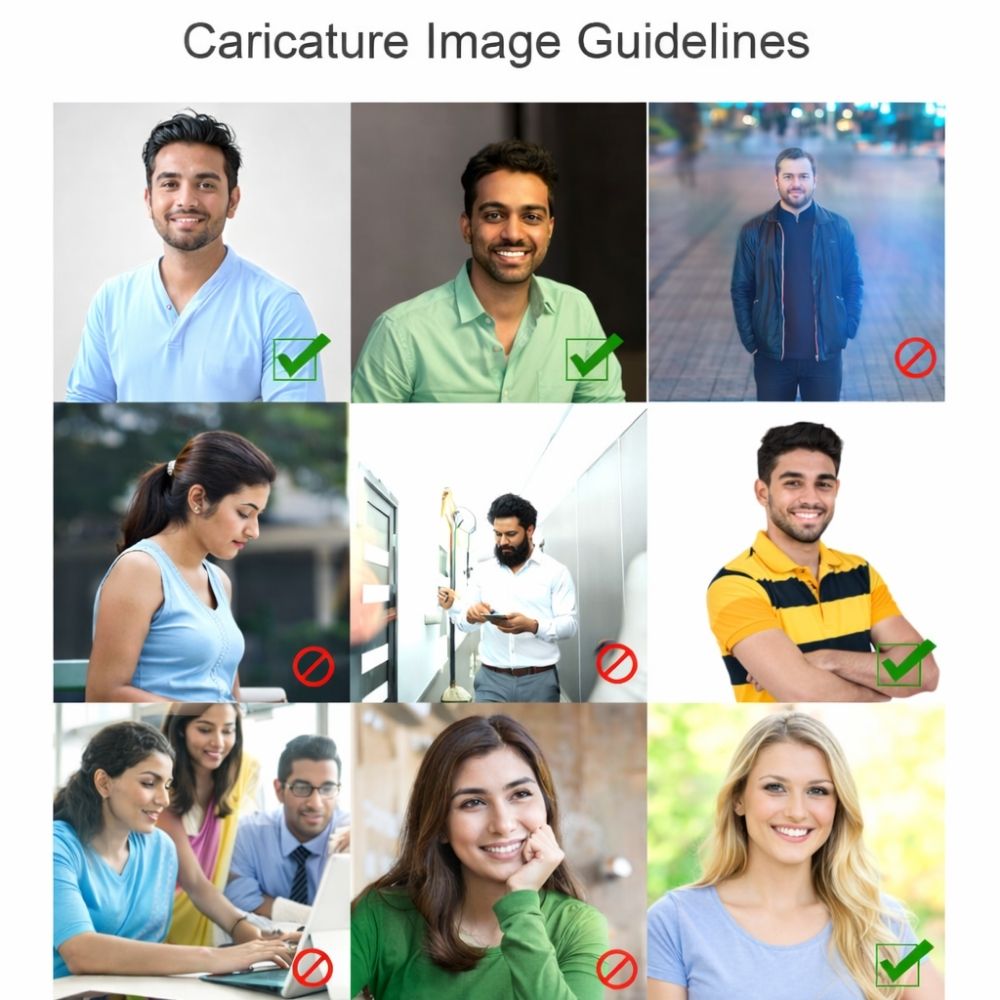 Personalized Cool Dude Caricature – Custom Moskai Artwork