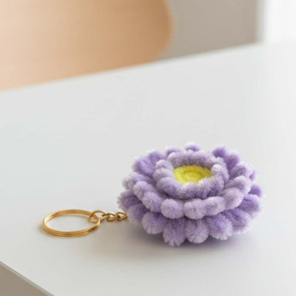 Cute Multi-Color Fur Keychain