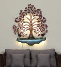 Moskai LED Wall Art – Metal Cycle Tree Wall Hanging