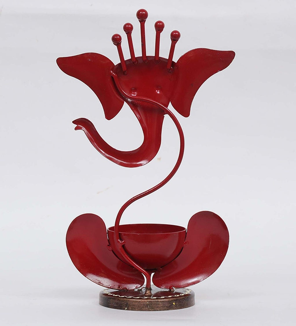Mosaki Handcrafted Ganesh Tealight Candle Holder