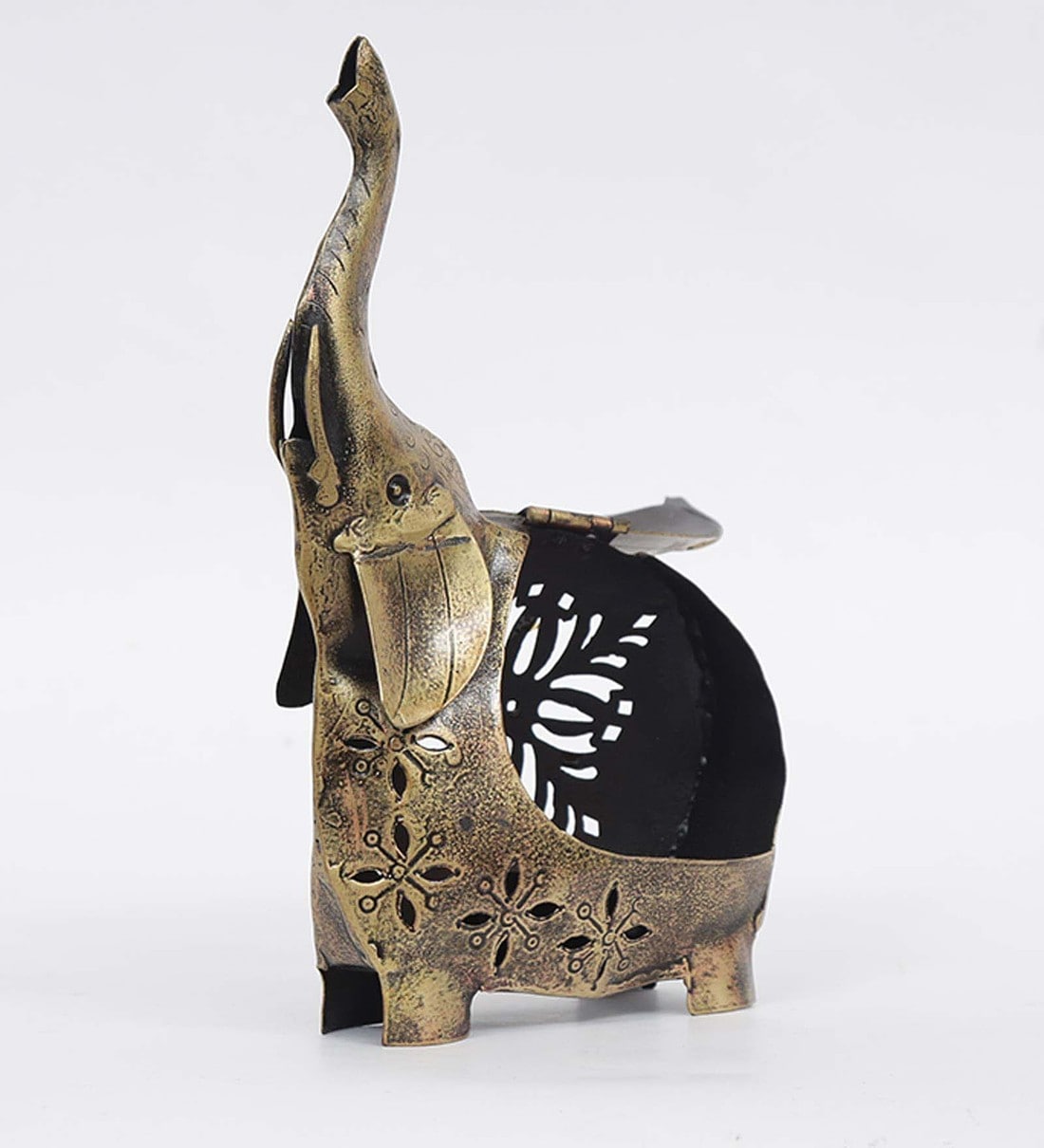 Mosaki Elephant Figurine | Decorative Animal Showpiece for Home Decor
