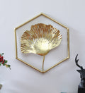 Moskai Leaf Wall Decor – Elegant Nature-Inspired Metal Art