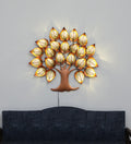 Mosaki LED Tree Metal Wall Art | Illuminated Wall Hanging for Home Decor