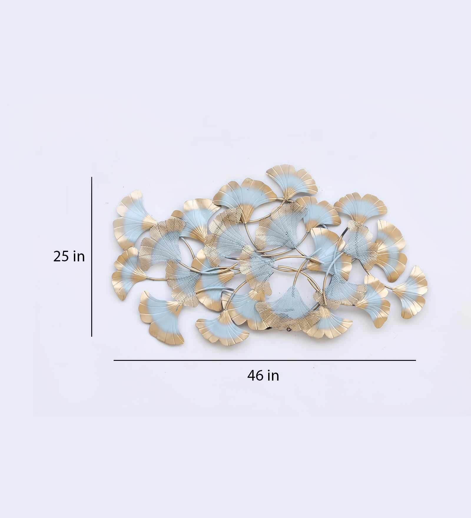 Mosaki NEW ZARA Metal Flowers Wall Art with LED | Handcrafted Decorative Wall