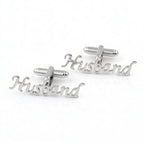 Custom Script Name Cufflinks for Men – Personalized Handcrafted Initial Monogram Jewelry Wedding & Groom Accessories