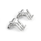 Personalized Initial Name Cufflinks for Men – Custom Handcrafted Monogram Jewelry for Grooms, Weddings & Formal Wear