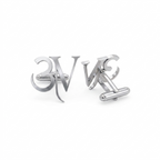 Personalized Initials Name Custom Cufflinks – Handcrafted Monogram Cuff Links Wedding Accessories for Men
