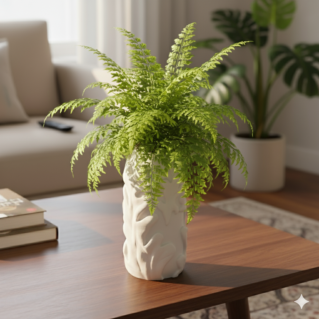Moskai  Modern 3D Decorative Vase for Flowers & Indoor Plants