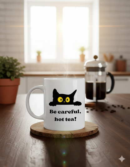 Moskai Cat Lover Quote Personalised Mug | White 11oz