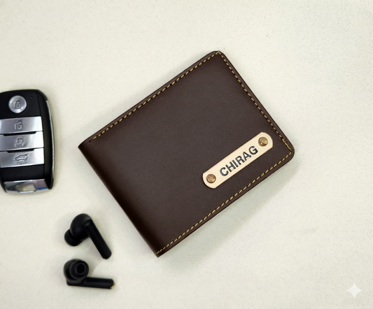 Gents Wallet Brown | Premium Leather Finish